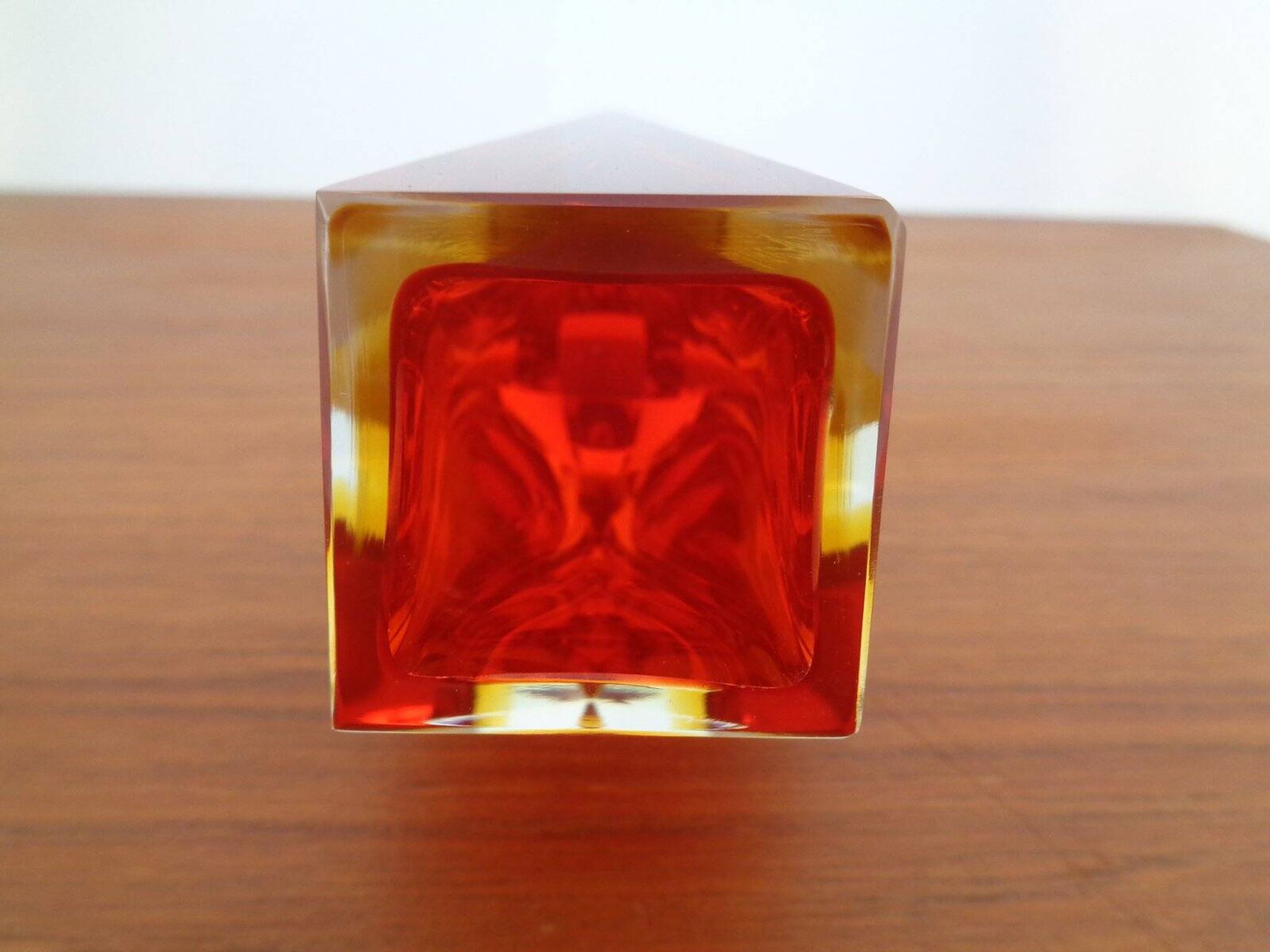 Vintage Italian Murano Glass Vase, 1960s