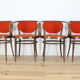 Chaises bistrot bois courbé dit "Le Corbusier"