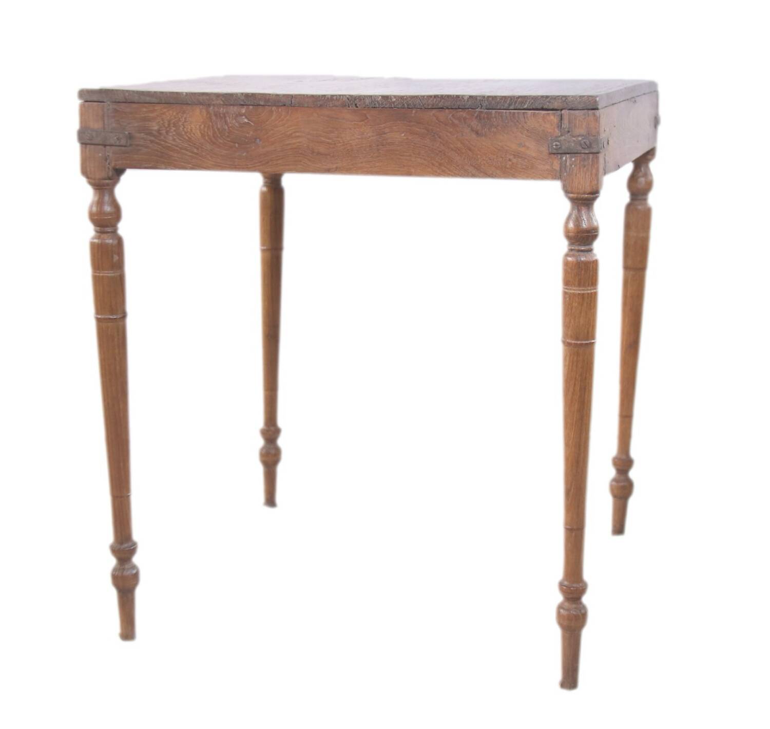 Game table, side table in Burmese teak