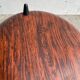 Vintage metal box imitating teak, 1960s