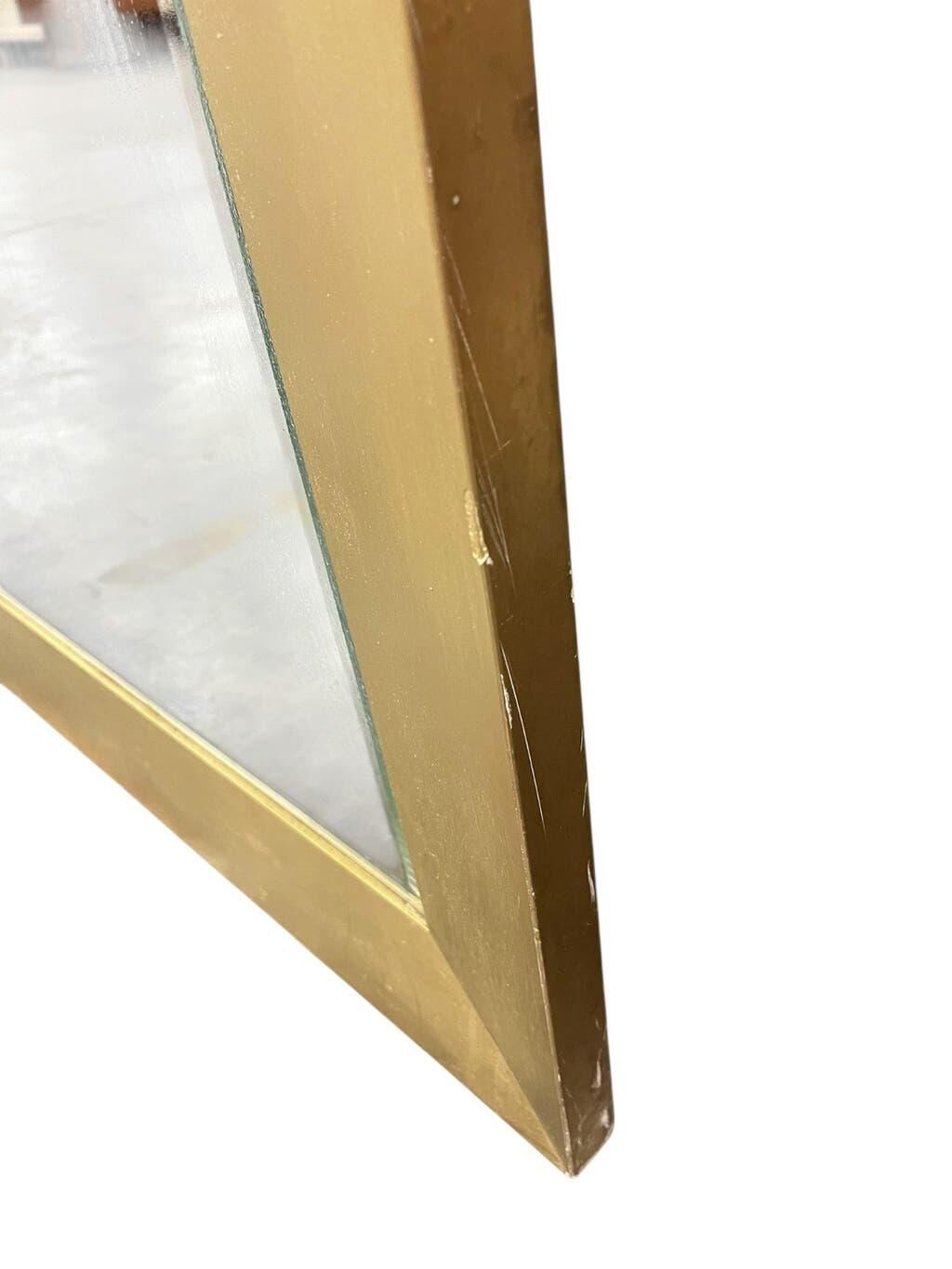 Miroir XL doré vintage