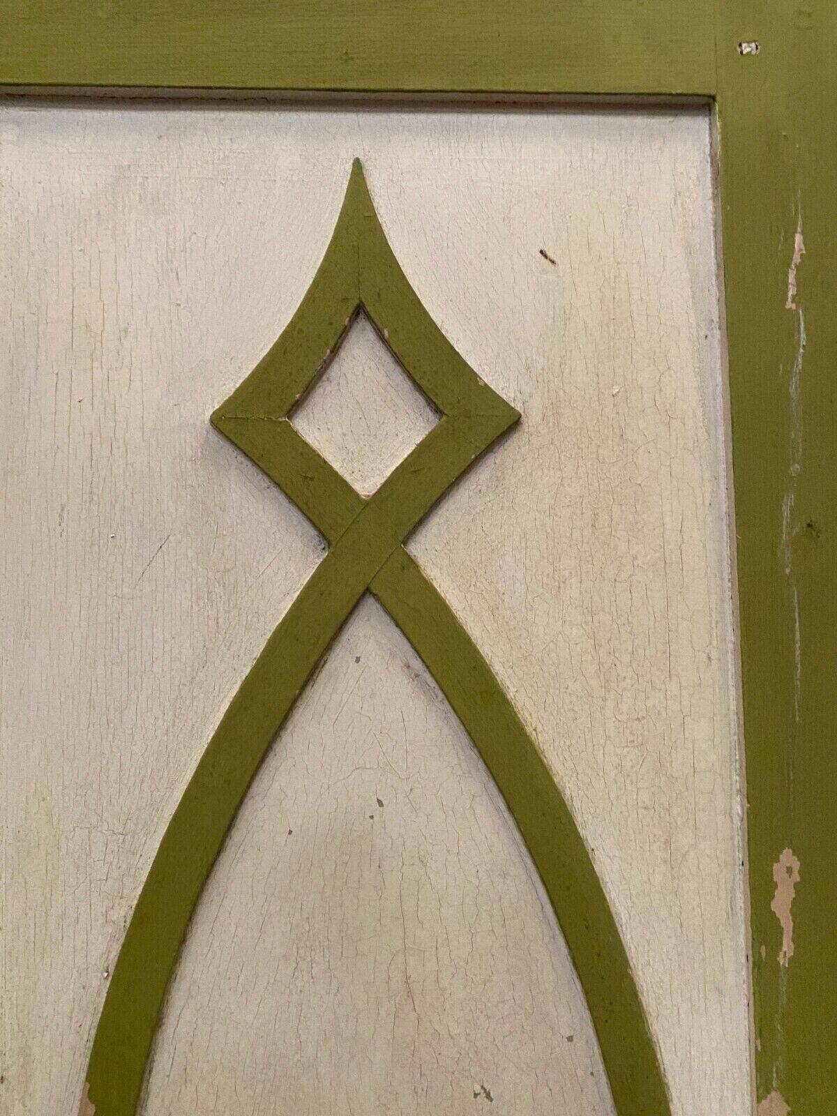 Double separation doors in 19th century patinated solid fir