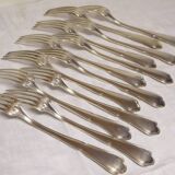 Lot de 12 fourchettes de table St Médard