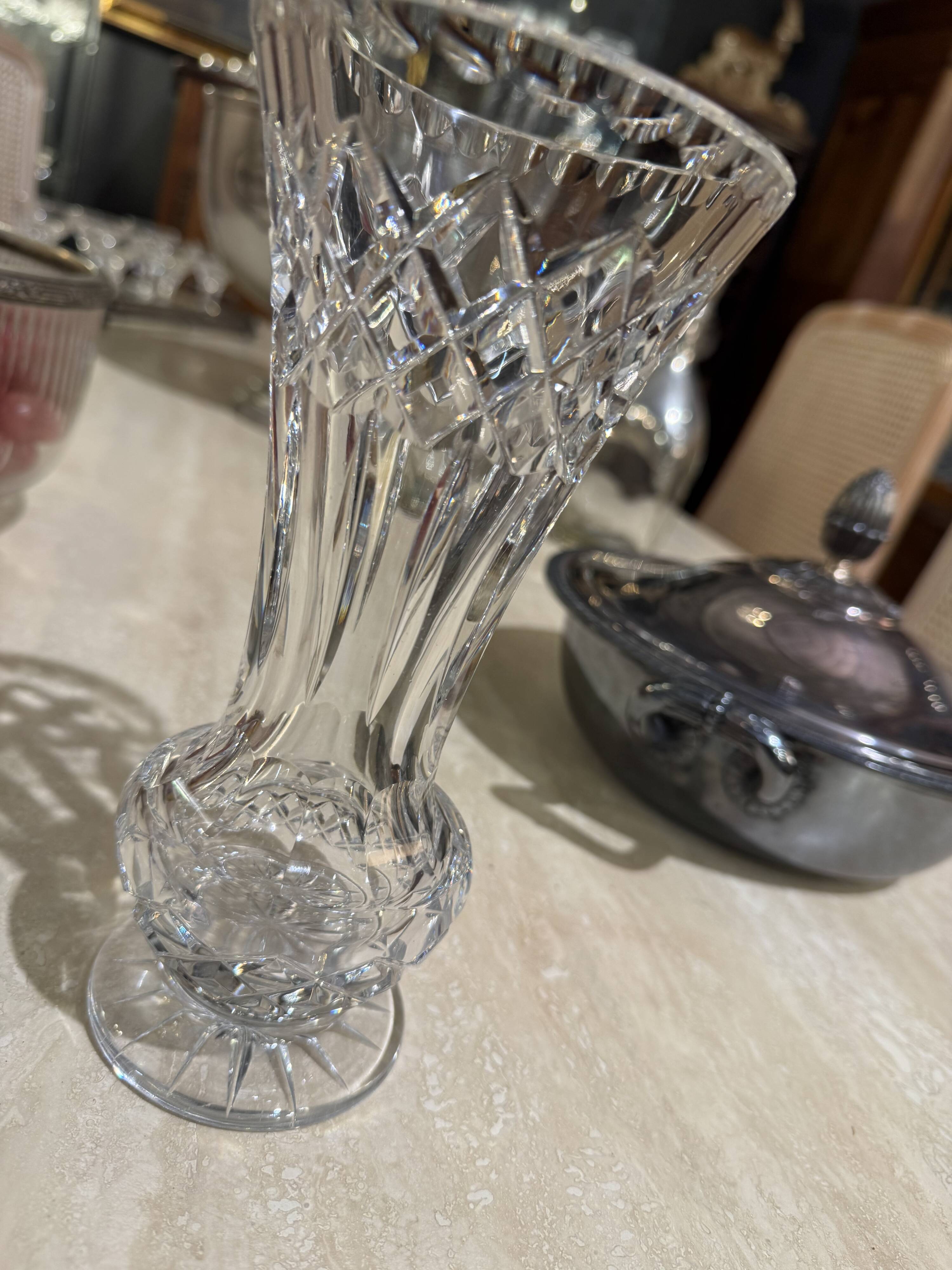 St Louis crystal vase