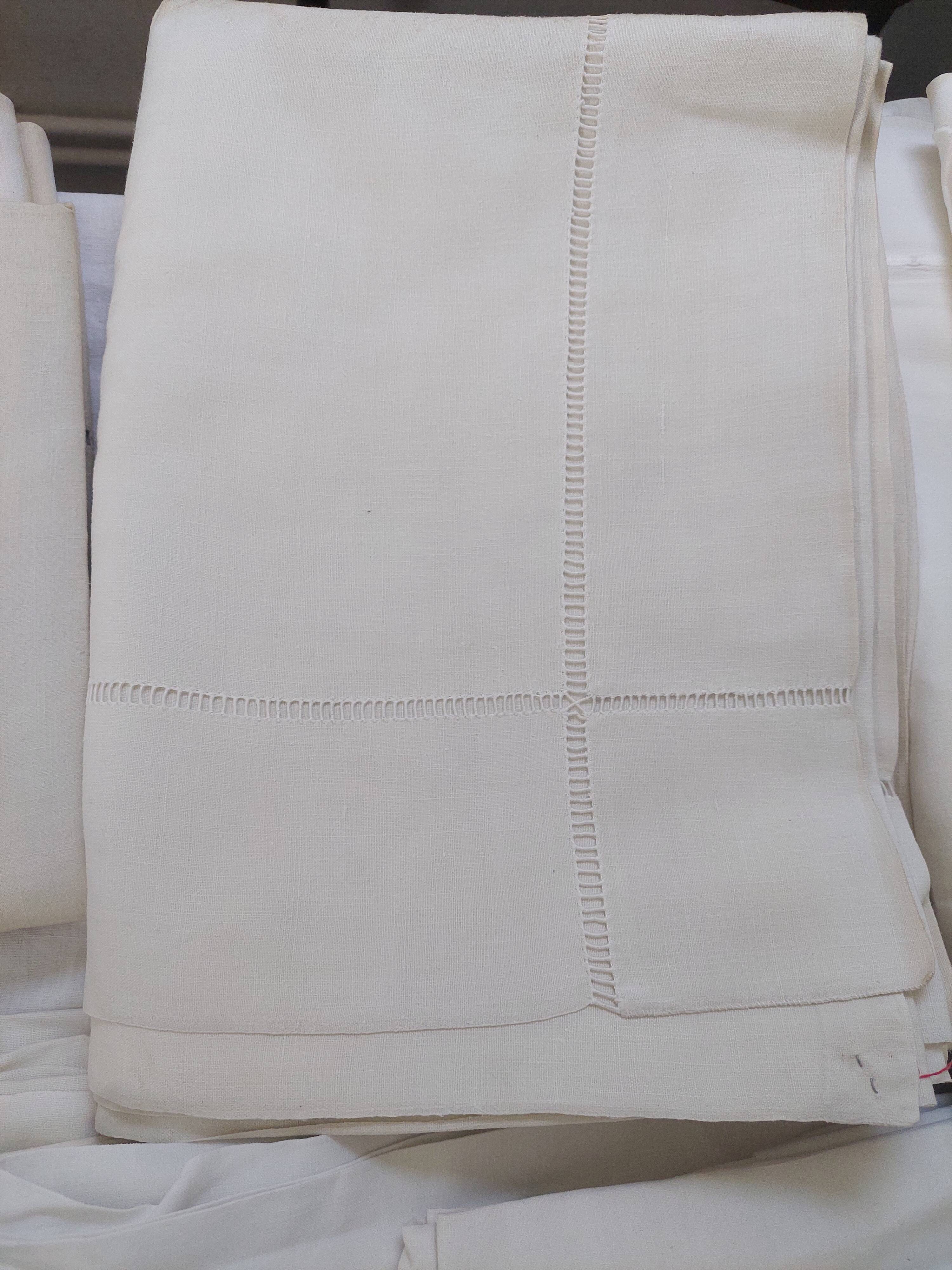 Set of antique linen sheets