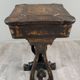 Necessary sewing furniture in blackened wood, Napoleon III style, 19th century.