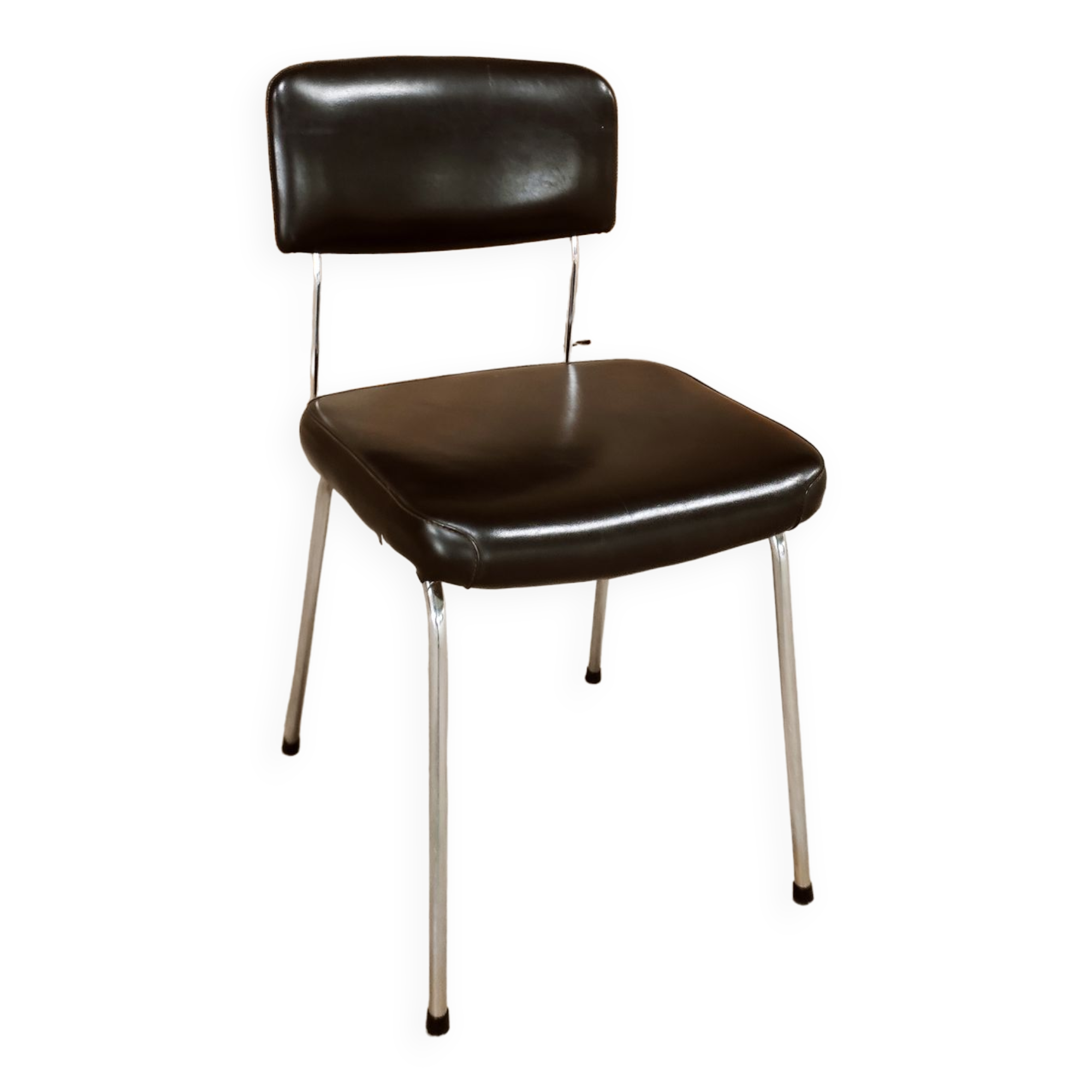 OEM chair - Strafor black with chrome base