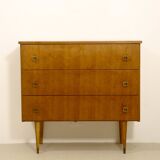 Scandinavian chest of drawers from the 60s, 3 drawers. Ref Romy