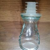 Italian transparent bubble carafe