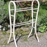 Baumann towel rack in curved wood 1928 ca