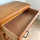 Vintage chest of drawers with compass feet