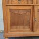 Art Deco oak and marble sideboard