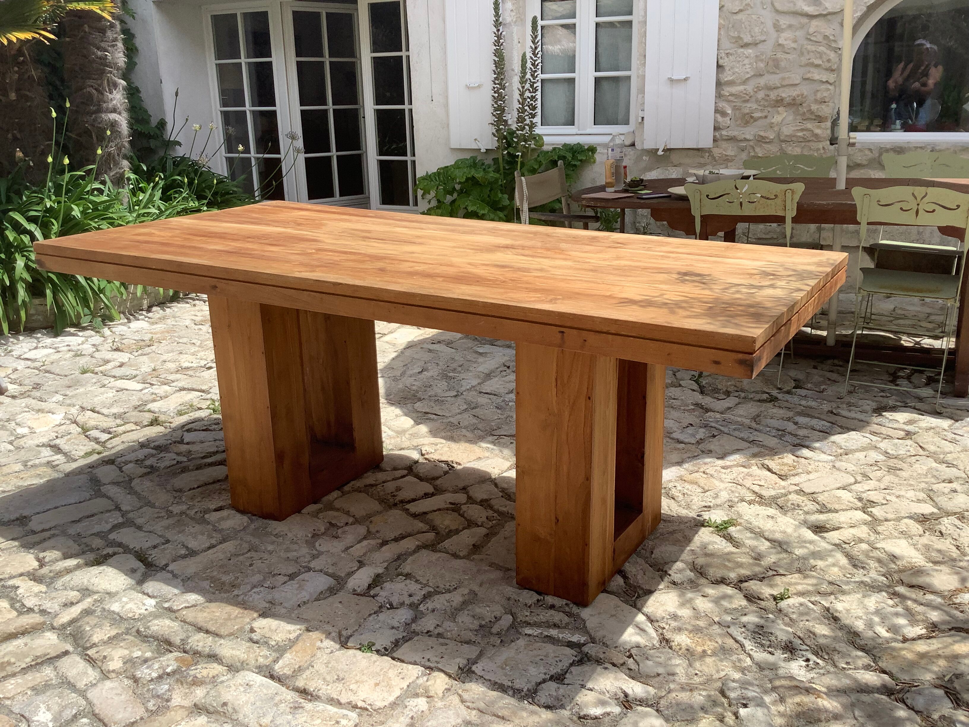 Teak table