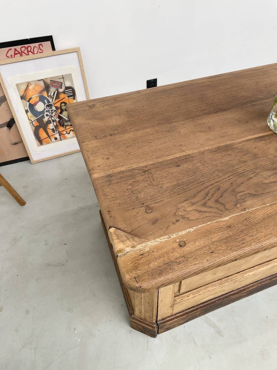 XXL oak and pine counter 350cm