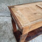 Antique side table trumeau or console table mahogany