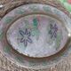 Oval enamelled plate signed A Schelde