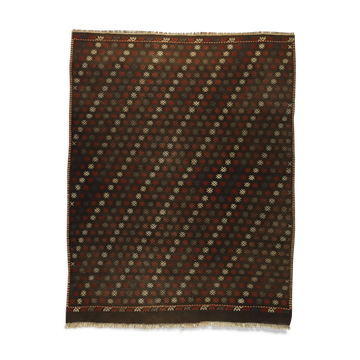 Anatolian handmade kilim rug 202 cm x 162 cm