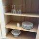 Antique Parisian buffet/jam cupboard in patinated wood