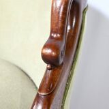 Small Mahogany Backsplash Daybed, Return from Egypt Style – Early 20th Century