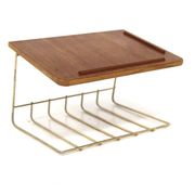 Étagère murale scandinave en teck, Suède 1960