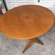 Vintage Scandinavian extendable teak table from the 1970s.