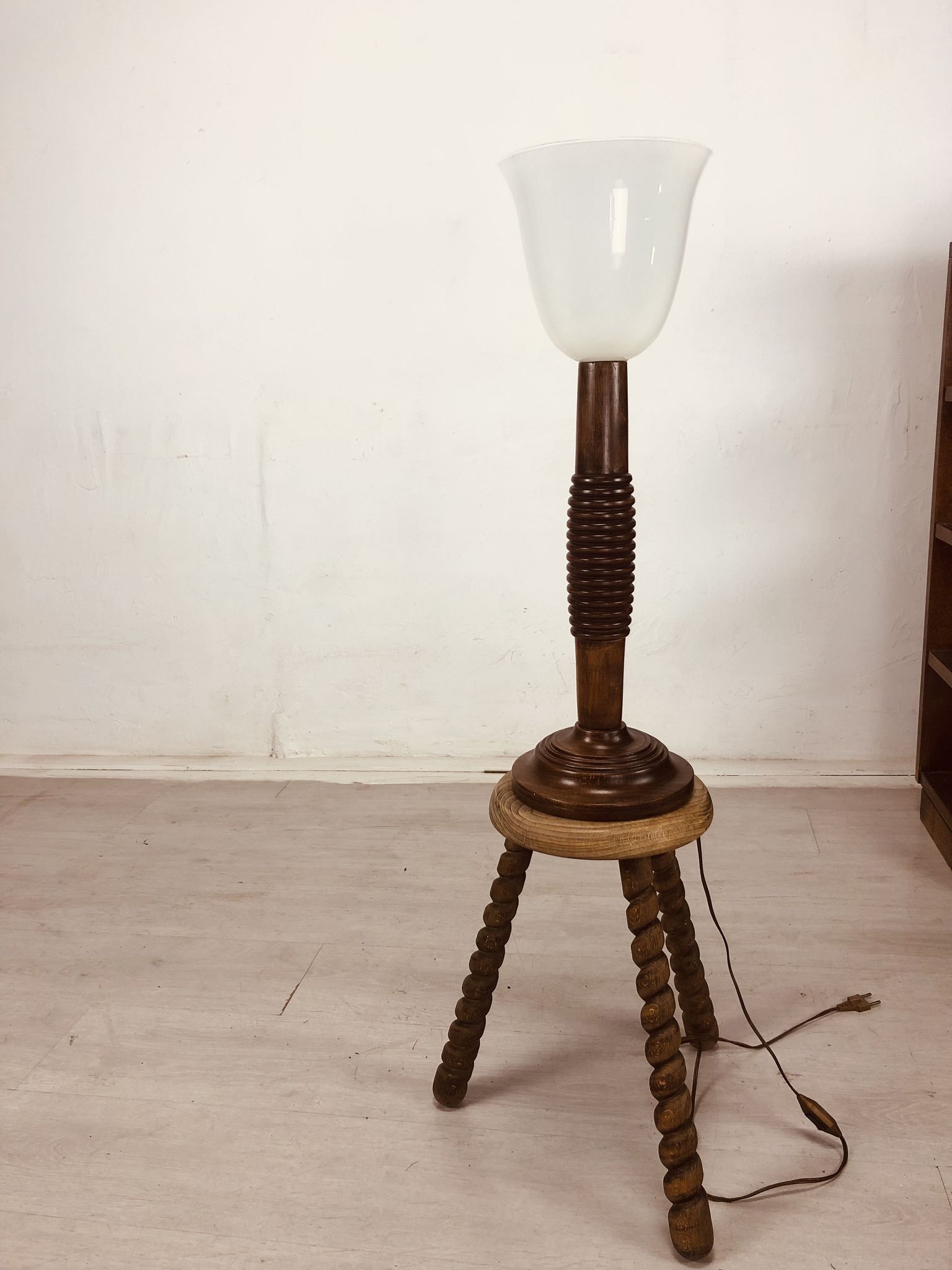 Lampe art déco brutaliste