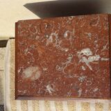 Art Deco period bedside table with marble top