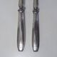 Silver metal salad cutlery 1st title + box