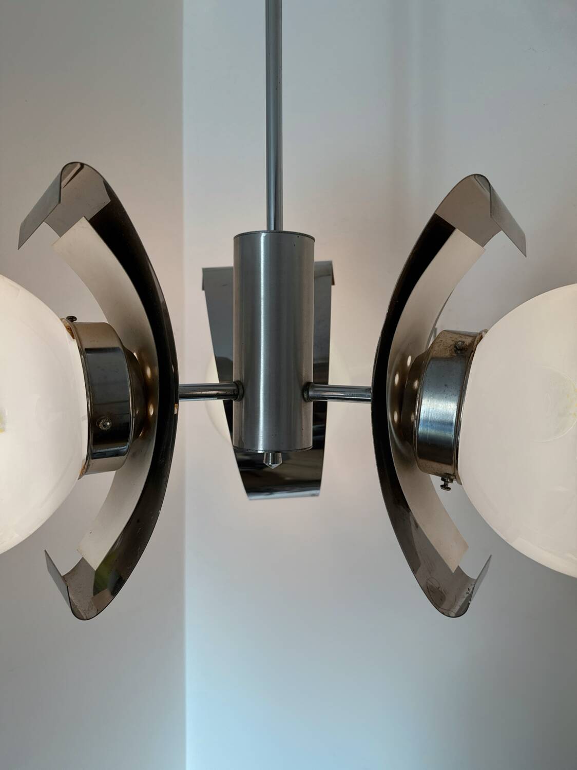 Lustre design Space Age style Mazzega années 70