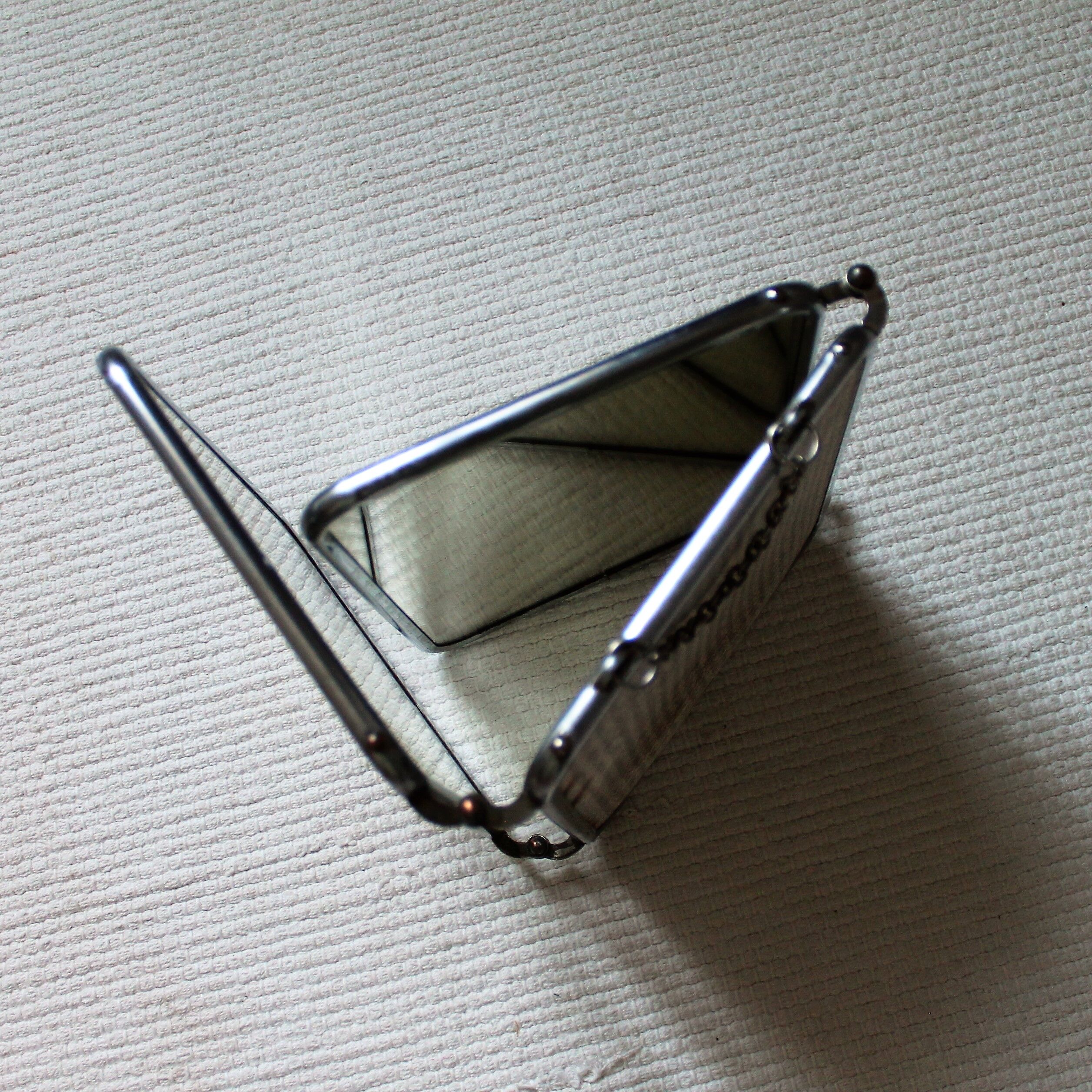 Barber vintage triptych mirror 48x21cm