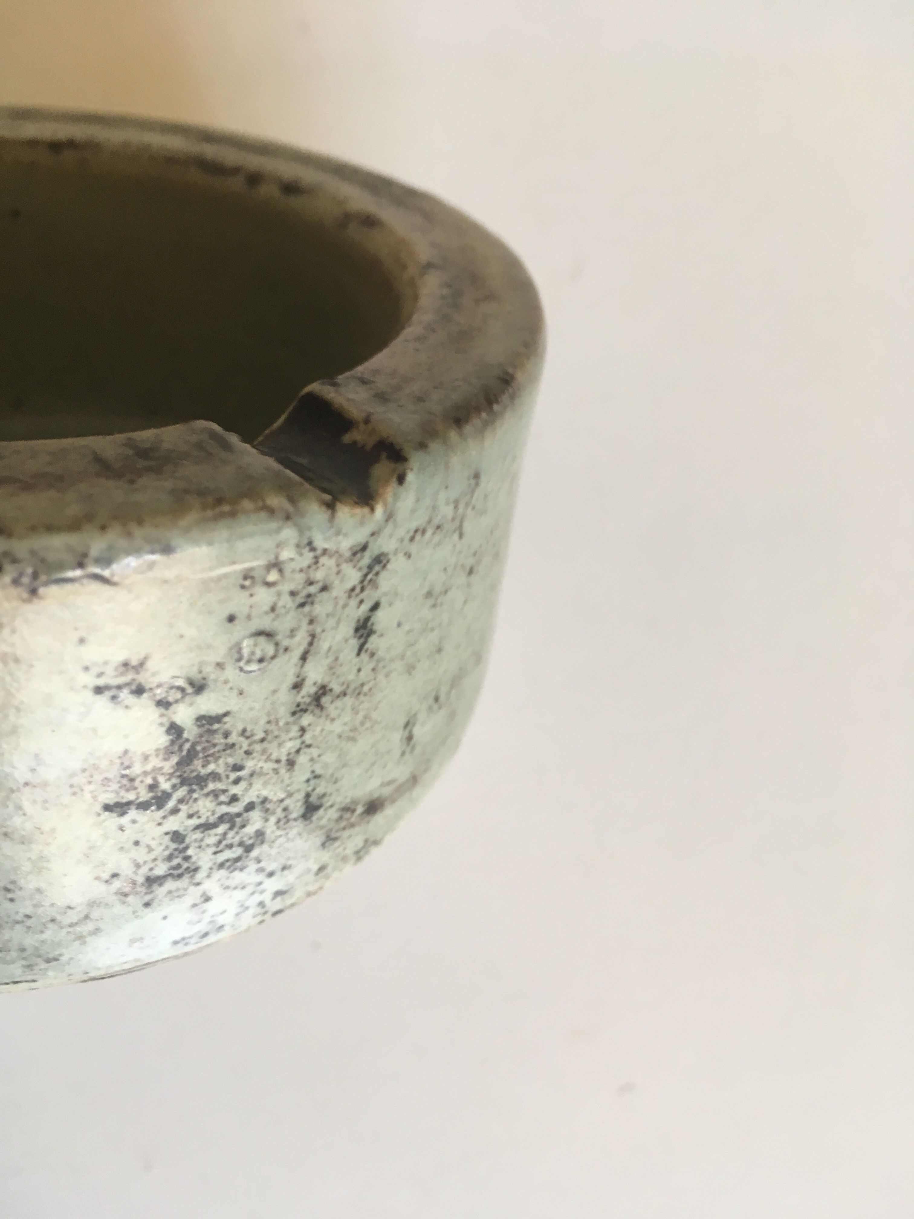 Ashtray by Jacques Blin modernist ceramic Vallauris 50s