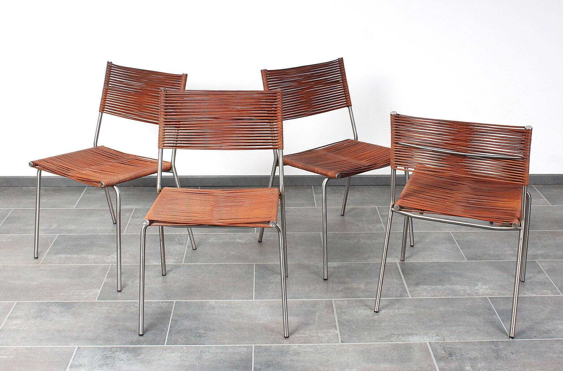 Miss B chair by Tito Agnoli for Bonacina, 1990