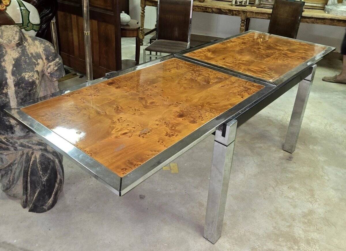 Design extendable table – La Metal Arredo, Paderno Dugnano (Milan) – Year