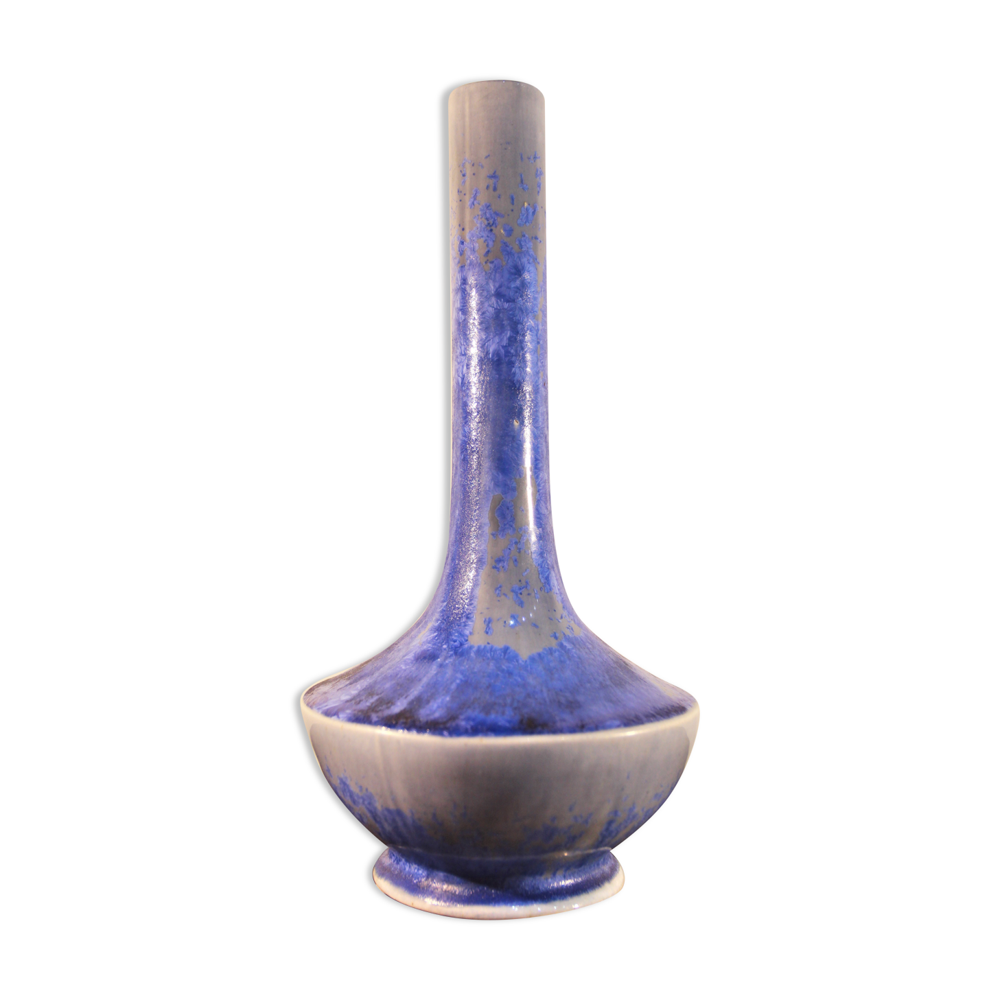 Soliflore in sandstone with crystalline enamels c. 1930-1940