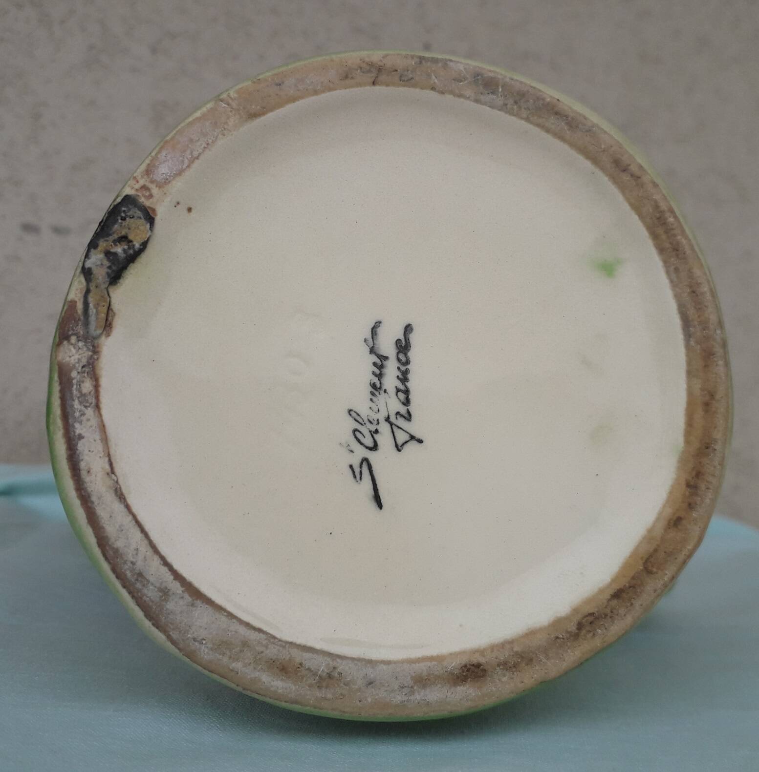 Saint Clement rooster pitcher