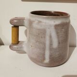 Ceramic mug circa 1960 signed cloutier