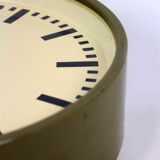 Industrial railway clock by Pragotron, 1960s