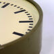 Industrial railway clock by Pragotron, 1960s