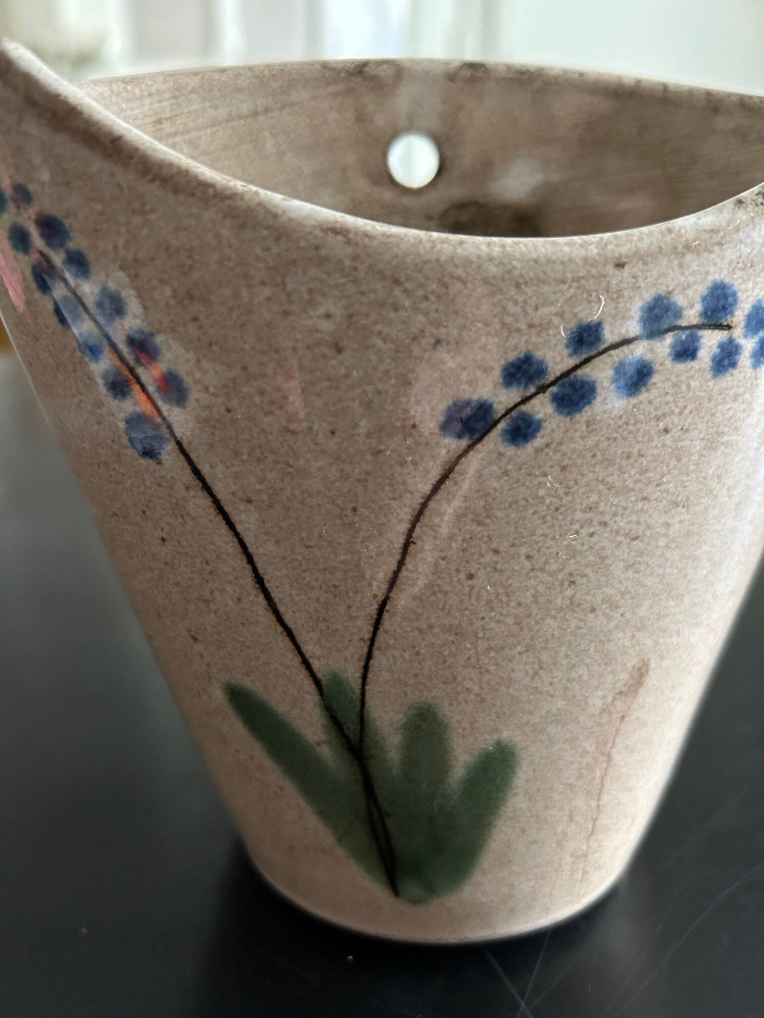Ceramic wall pot 1960