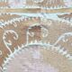 Vintage hand-embroidered tablecloth 145x150 cm