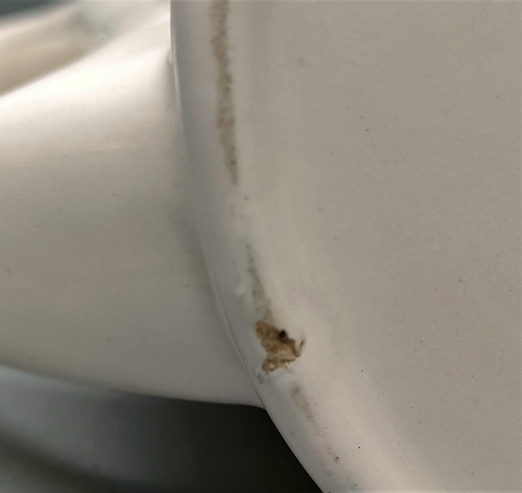 Old teapot Salam tea Villeroy & Boch porcelain and metal ~ 50s