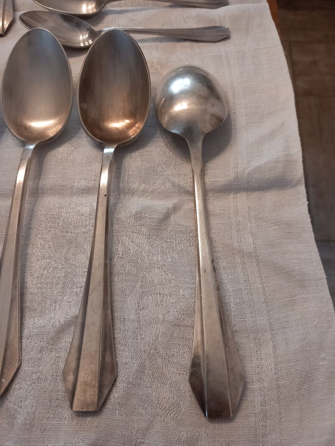 Housewife 37 pieces, art deco