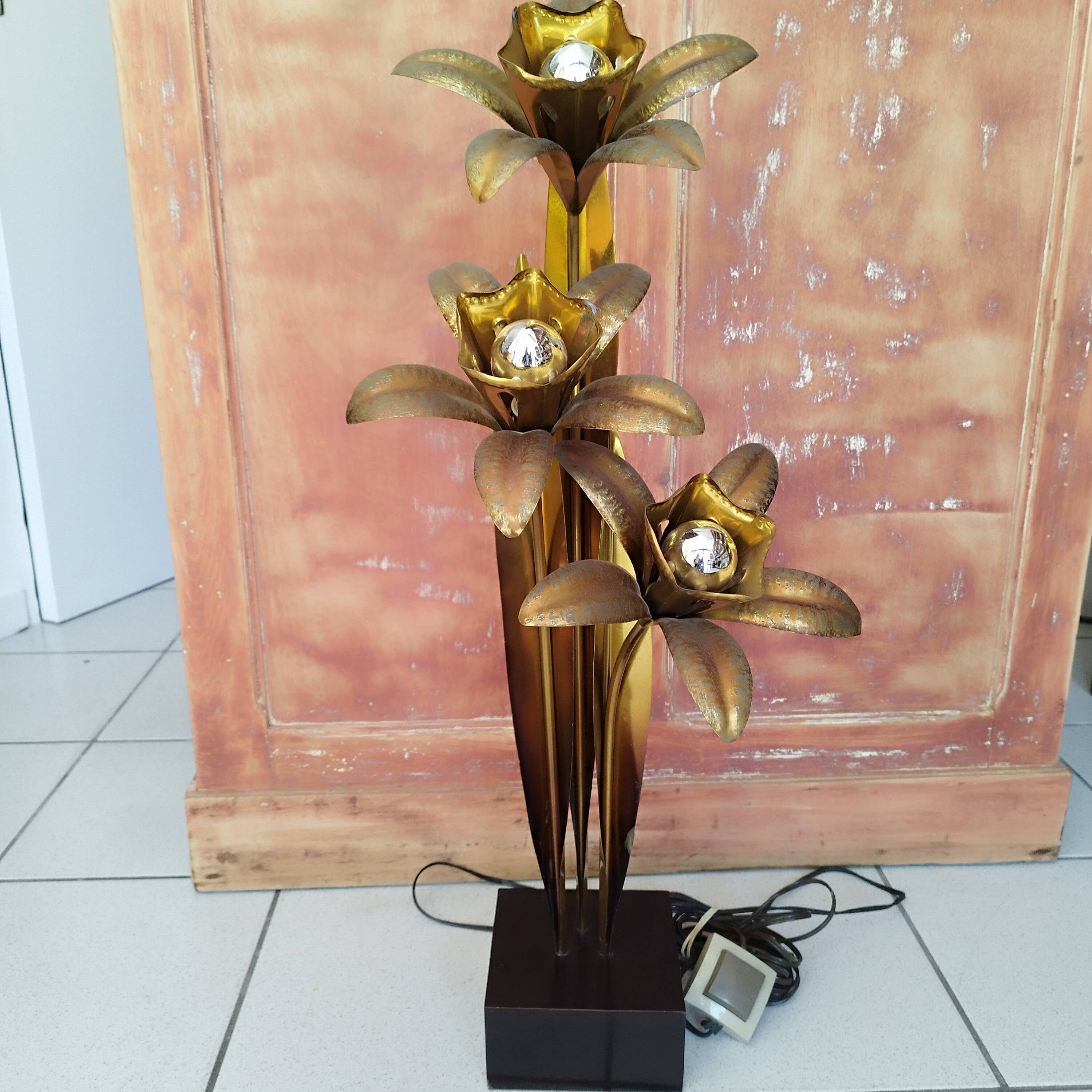 "Narcisse" lamp in Maison Jansen style