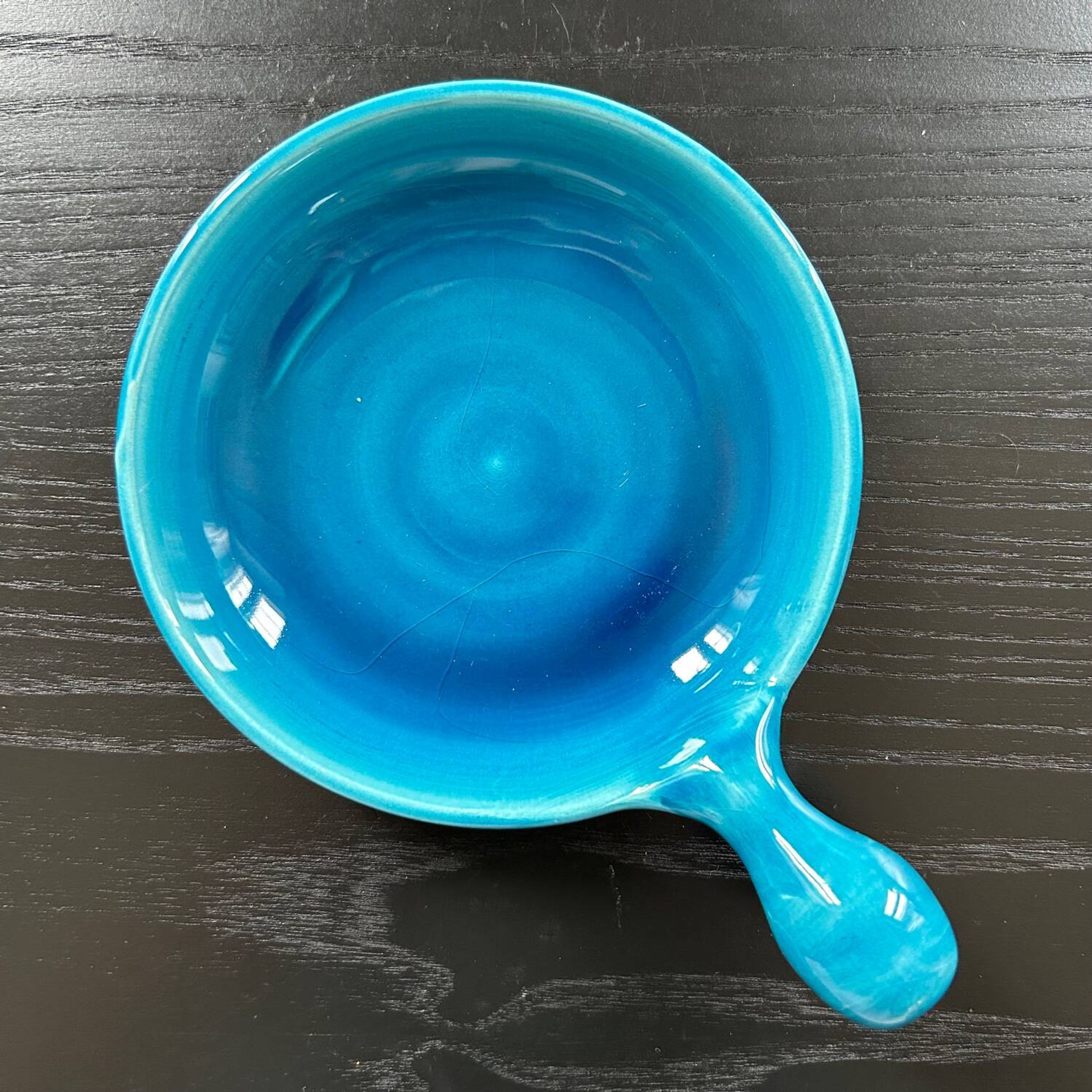 Poêlon bleu lagon