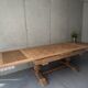 Table de ferme monastère décapée extensible 300 cm