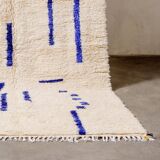 Handmade Moroccan decorated rug 250cm x 150cm