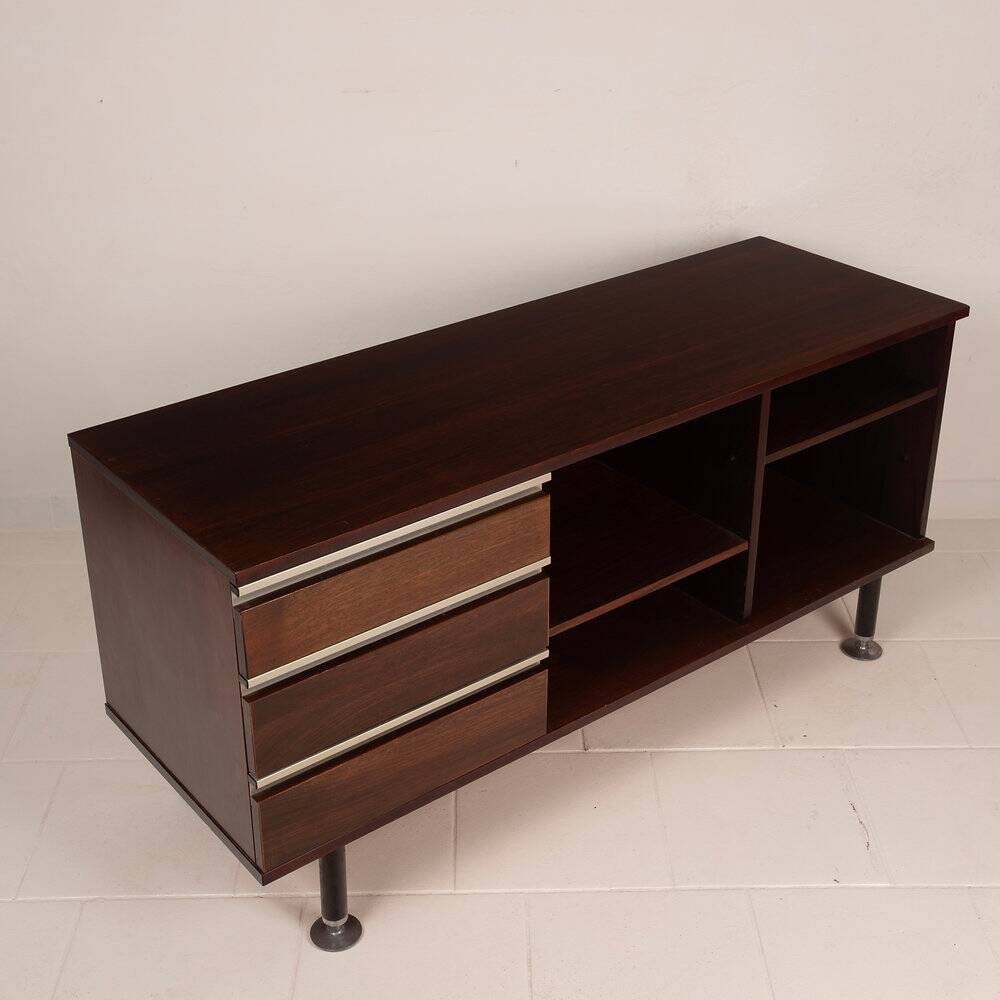 Low cabinet Pitagora by Renato Venturi and Ennio Fazioli for MIM, 1960