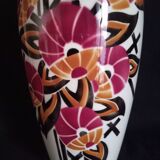 Keller & Guérin Luneville - Art Deco vase model "Pergola"