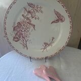 Carmen model flat plate stamped Sarreguemines