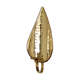Single mid-century Swedish brass sconce